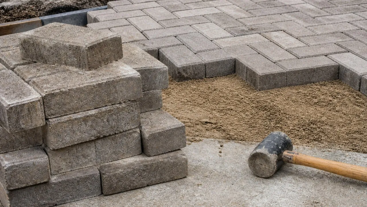 How Thick Should Pavers Be?