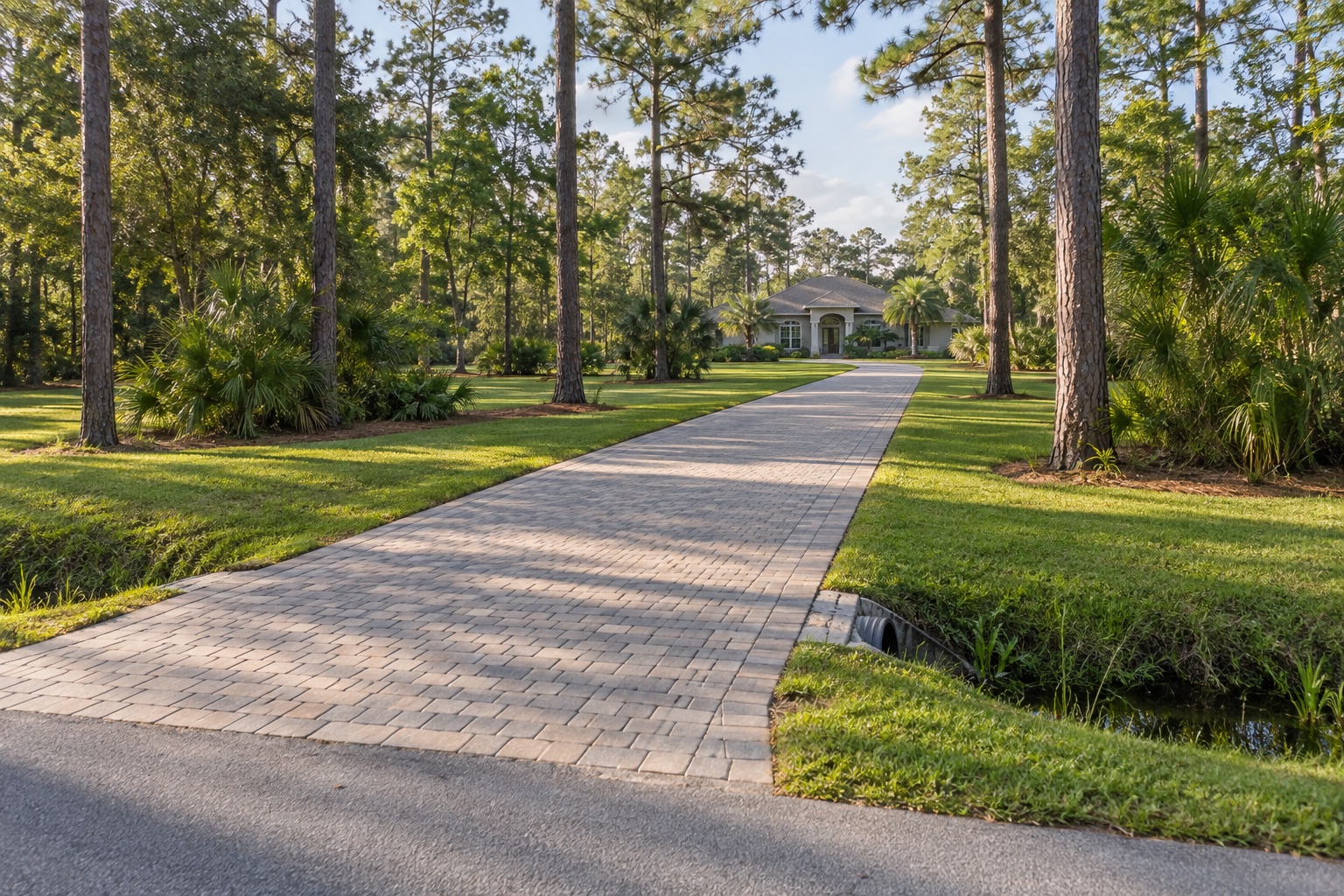 How Long Does a Paver Driveway Take in Jupiter Farms?