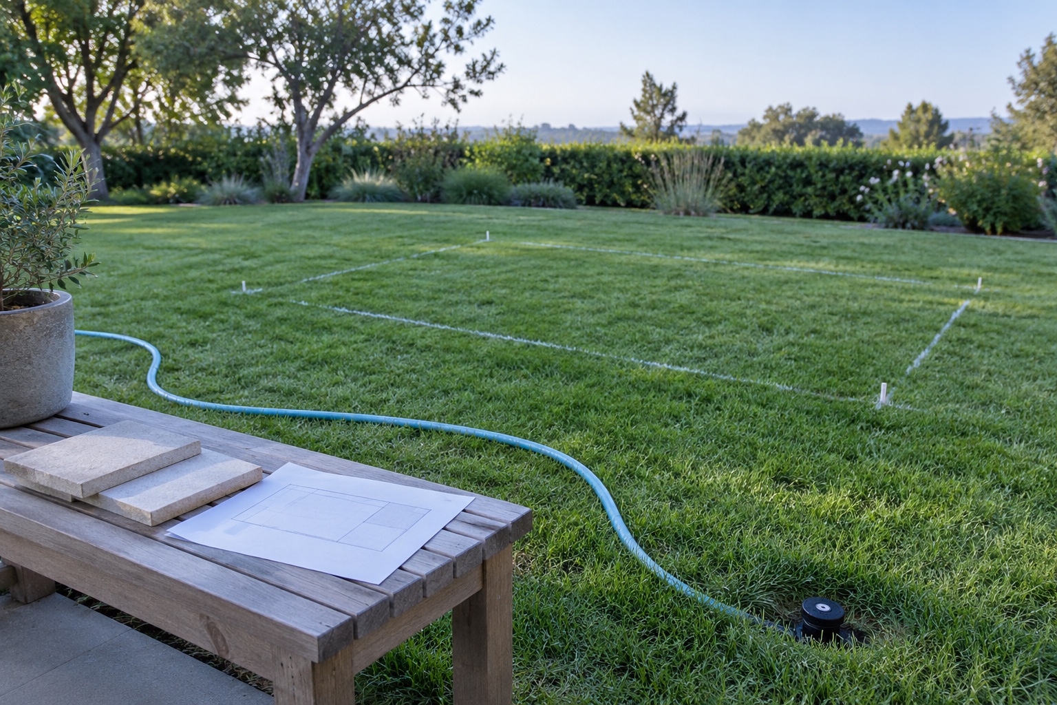 Paver Patio and Sprinklers: Plan the Irrigation Before Installation