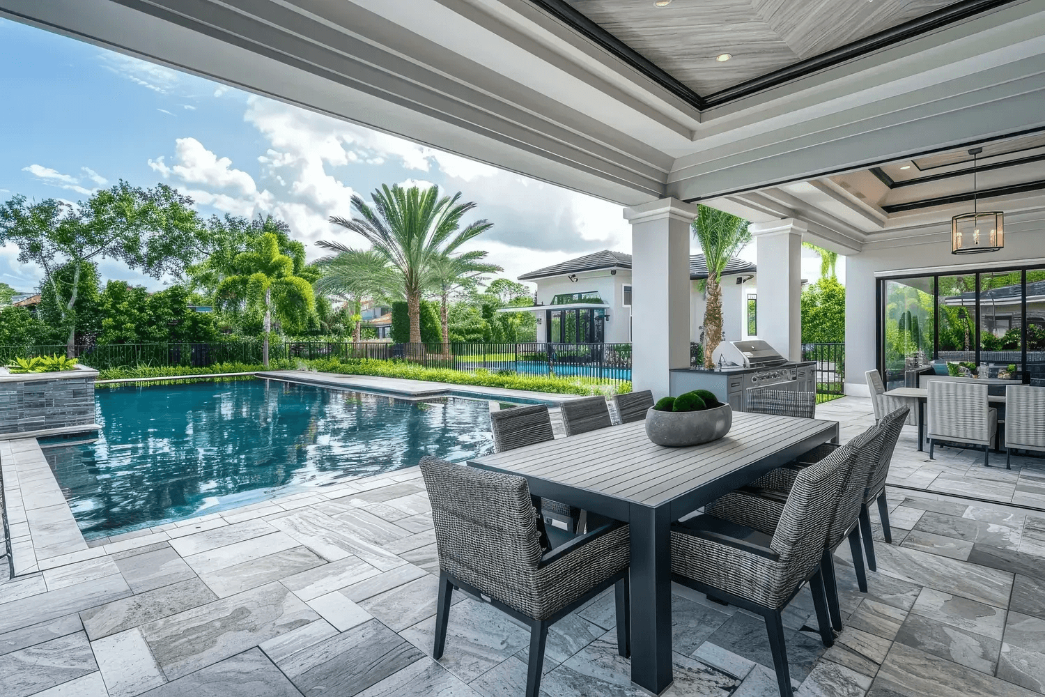The Patio That Makes Your Fort Lauderdale, FL, Backyard Impossible to Ignore