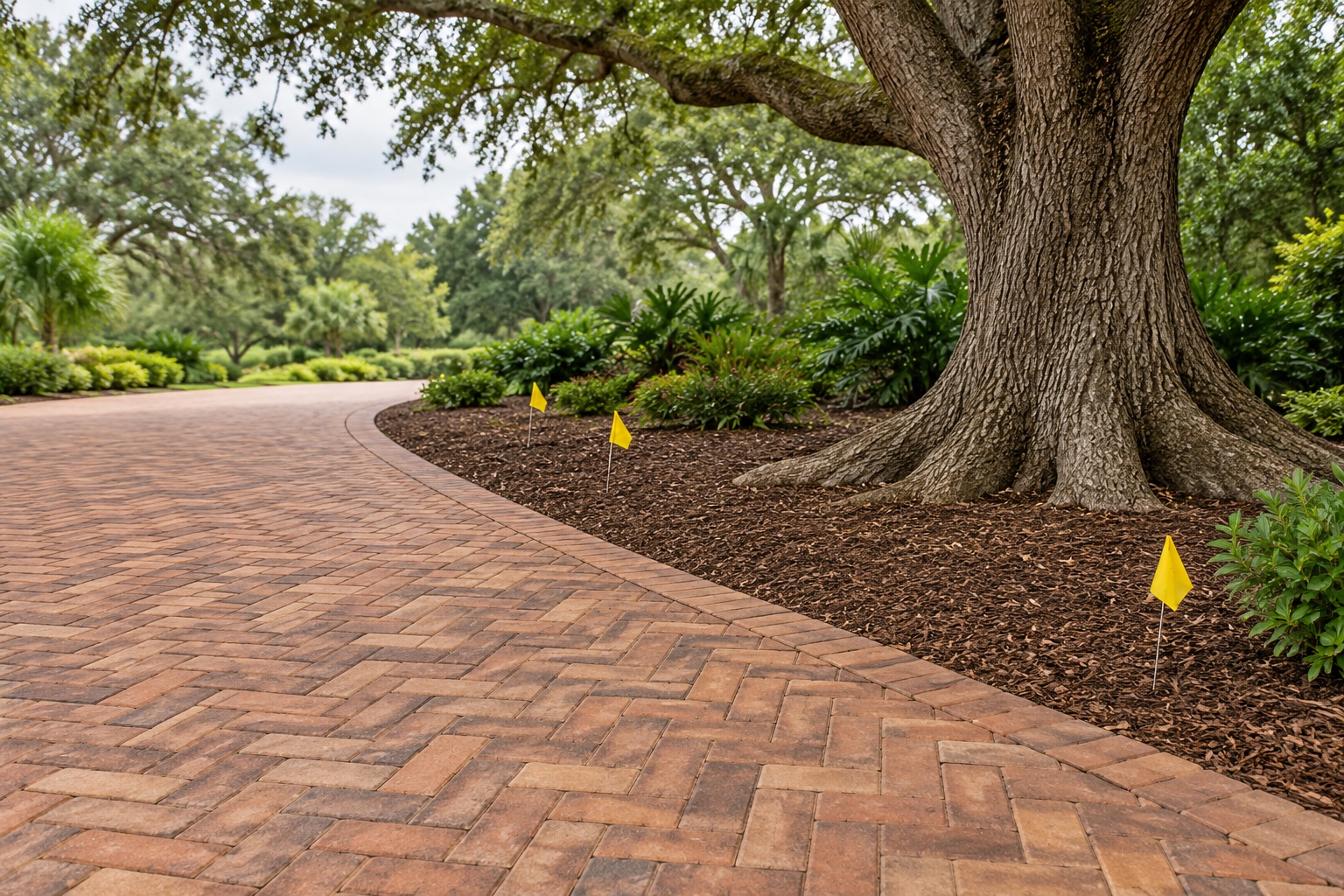 Tree Roots Beside a Paver Driveway: What to Check Before Replacement